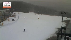 1:30PM: Snow has started in Orange Co, IN, lowering visibility at Paoli Peaks! LIVE SkyTrack Cameras: http://wave3.com/weather/cams | WAVE Weather