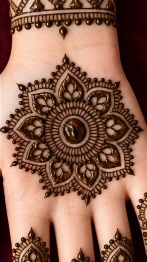 Easy gol tikki mehndi design | stylish mehndi design | latest mehndi design | simple mehndi | mehndi
