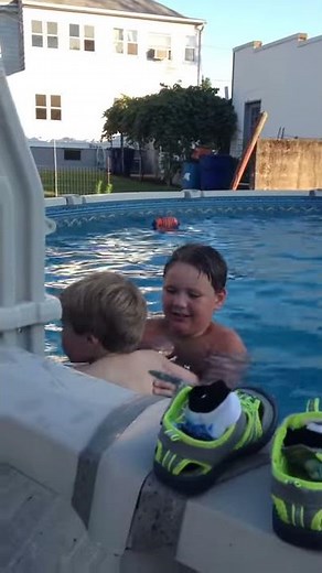 Bryce went skinny dipping 7/5/16