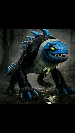 Arctiguana Unleashed: The Ultimate Ice Power! | Ben 10 AI Animation