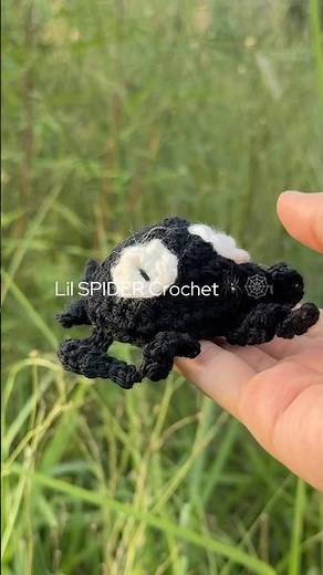 Learned how to Crochet a Spider🕸️ 🕷️/ quickly tutorial for beginners/ charming and cute spider