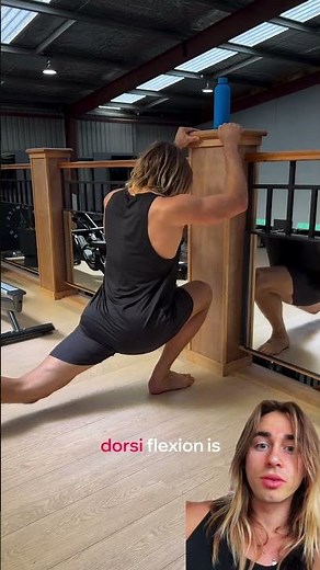 Ankle dorsiflexion test