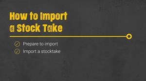 Simpro Premium - How to Import a Stock Take