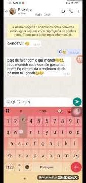 Fake chat pra vcs! #fakechat #fyy #fyppp #viraliza #fyy #viralizayoutube #viralizaa