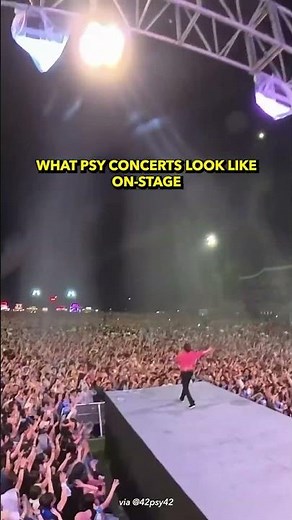 What PSY concerts look like on-stage