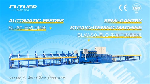 BLW-50-PLC半龙门式调直机 SL-60自动上料机