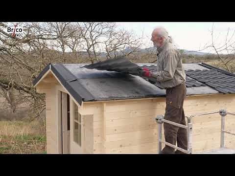 Building a garden shed roof - DIY tutorial with Robert