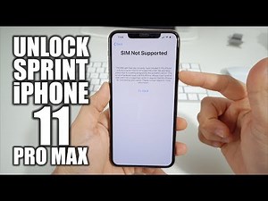 How To Unlock iPhone 11 Pro Max From Sprint to Any Carrier