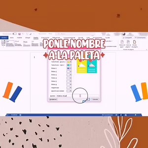 Cómo guardar las paletas de colores en Word y PowerPoint Muchas chicas me mandaron DM por qué es algo tedioso estar metiendo los Códigos RGB cada que hacemos un nuevo archivo así que les hice un mini tuto, viene con videito ✨ para que guarden las paletas de colores. Le puse que solo permite 8 máximo 10 ya que los colores de los hipervínculos no aparecen :c Espero les guste y más que nada les ayude 😊. Los vectores de los crayola y los vectores de los iconos de Word y PowerPoint están hechos por 