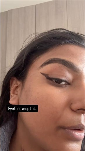 How to get a perfect eyeliner wing tutorial eye makeup eyeliner #eyemakeuptutorial