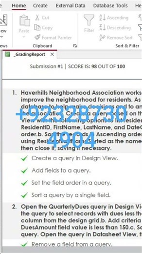 Access Module 3 Project #module #excel #new #access #exp19 #mylabit_pearson #sam