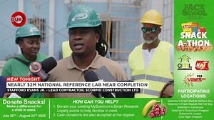 A new national reference laboratory is being built at the site of the former Bahamas Mortgage Corporation building and is 55 percent complete. | Our News Bahamas