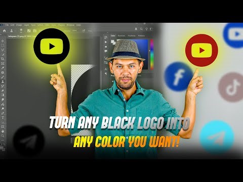 Make Your Logo ANY Color | Quick & Easy Tutorial! | Adobe Photoshop Tutorial!