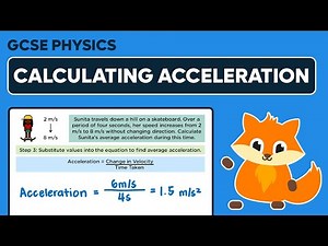 Acceleration Worked Example - GCSE Physics