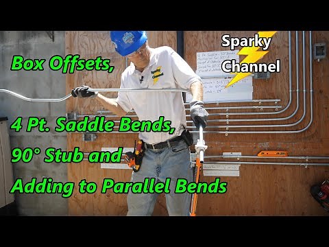 Box Offsets, 4 Pt. Saddle Bends, 90° Stubs and Adding to Parallel Bends