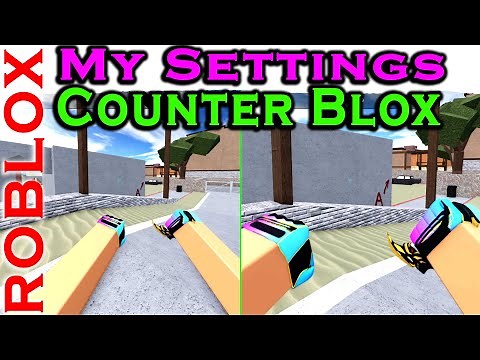 My Viewmodel Settings Counter Blox Remastered #Roblox #counterblox