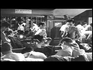Physical examination and tests of men before their recruitment in the army in the...HD Stock Footage