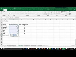 Microsoft Excel Basics for Lawyers