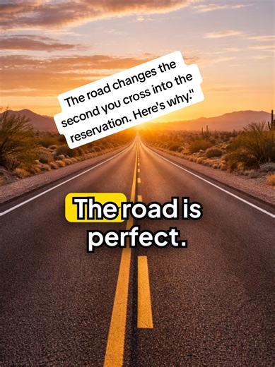 Arizona Native history: the road is perfect until you cross into the reservation, then it falls apart. Arizona Native History Indigenous History of Arizona Hidden Arizona Stories Native American History Facts Indigenous Rights in the Southwest Erased Native History Voices of the Desert Native Arizona Tribes Southwest Indigenous Culture Decolonizing #IndigenousVoices #NativeTikTok #voicesofthedesert #IndigenousRights #InfrastructureJustice