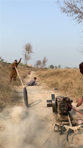 Old diesel engine start with a speed test beki tyres 🛞 new taqneeq