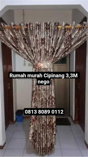 rumah murah cipinang 3,3M nego#shortsviral #rumahmurah #rumahidaman