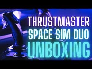 Unboxing Thrustmaster's T16000M Space Sim Dual Joysticks