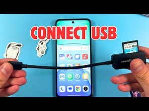 How to Connect a USB Flash Drive to Xiaomi Redmi Note 13