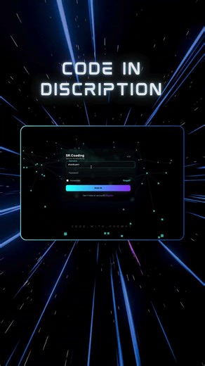 Modern Login Page 🔐 | HTML CSS