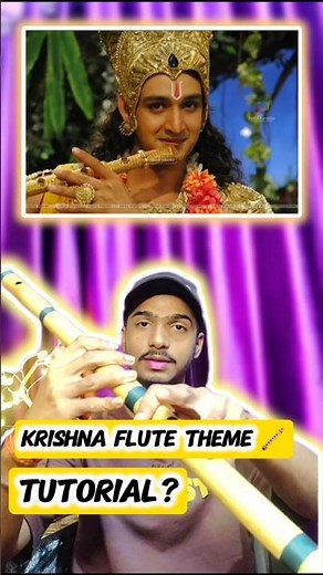 Krishna Flute TUTORIAL | Notes | Mahabharat Flute | Notation |Easy for beginners | Impress anyone