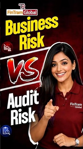 Business Risk vs Audit Risk Explained in 60 Seconds