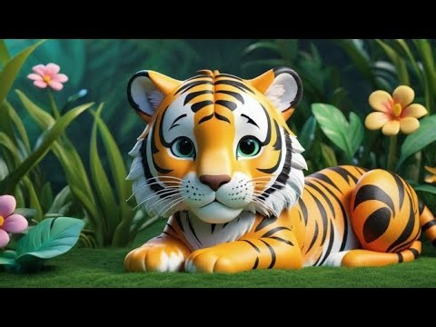 パジャマを着たトラ | 子ども向け歌とリズム