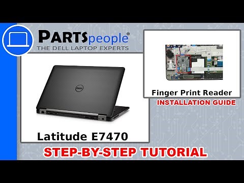 Dell Latitude E7470 (P61G001) Finger Print Reader How-To Video Tutorial