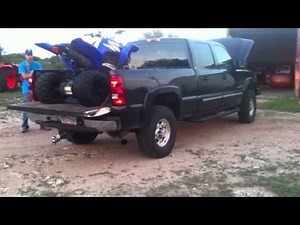 2003 Duramax LB7 Lope and Smoke Tune stock straight pipe.
