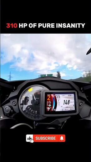 POV: Riding a SUPERCHARGED Ninja H2 SX 🌀🔥 #kawasaki #h2sx