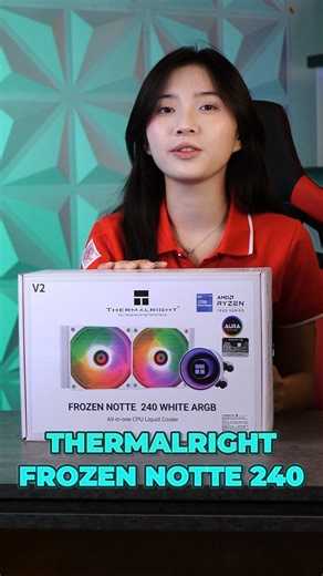 1.2K views | ❄️ THERMALRIGHT FROZEN NOTTE 240 V2 WHITE ARGB ❄️ ⚡...