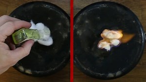 329K views · 871 reactions | Hand sanitizer fire: Man Hacks | Rated Red | Facebook