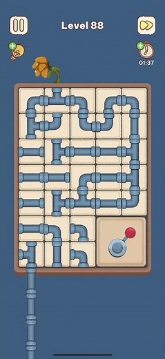 Satistory Tidy Up Level 88 – Pipe Connector Puzzle (3 Stars)