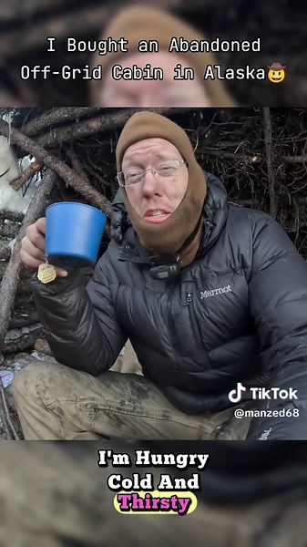 I Bought an Abandoned Off-Grid Cabin in Alaska #outdoor #camping #cooking #survival #survivalskills #cook #alaska #bushcraft #camp #outdoorcooking