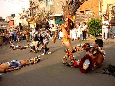 DANZA AZTECA ... AGUILA BLANCA