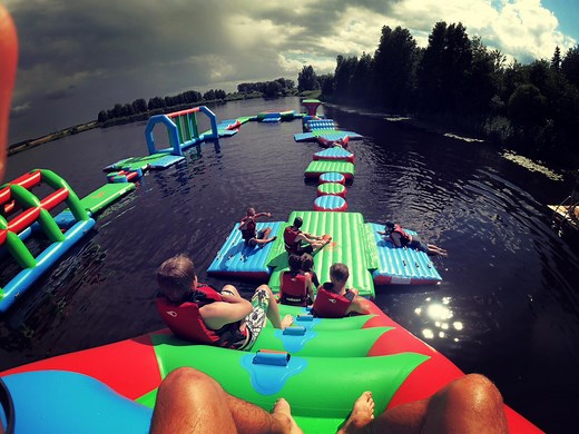 ŪDENS ATRAKCIJU PARKS | Marupe Wake Park | Latvija
