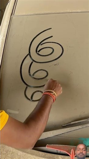 Draw snack easy drawing 666 number #art #short