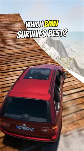 BMW 5 Series vs BMW X5 – Which BMW Survives The Mountain? #simulation