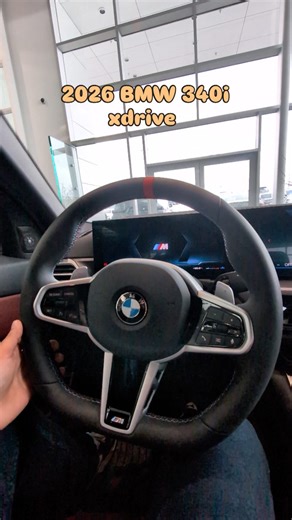 AutoTech Review | This is what the future of BMW interiors looks like 🔥 2026 BMW M340i xDrive dashboard — luxury meets performance. Would you daily this? 👀 .... | Instagram