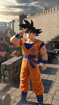 What happens when Goku enters the Attack on Titan world… and punches a Titan ONCE? 💀👊