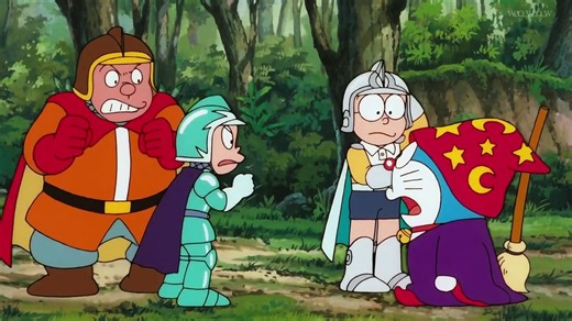 Doremon the movie Nobita three swordmen in Hindi