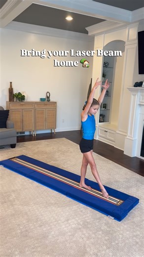 4.9K views · 112 reactions | Bring the gym vibes home  Train on your Laser Beam with the Laser Beam Skill Expander right in your living room! | Tumbl Trak | Facebook