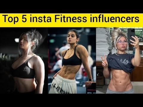 Top 5 Instagram fitness influencers| Top 5 female fitness trainers on Instagram #fitness #gym #fit