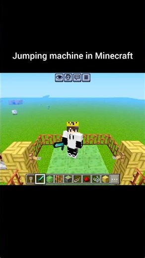 I Built a Jumping Machine in Minecraft… It Actually Works! 🤯🦘