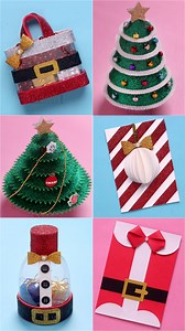 🎄✨ 6 Easy Christmas Craft Ideas! ✂️ Perfect for adding a handmade touch to your holiday decor and gifts. Watch the full tutorial and get creative this season! ❤️🎁 #christmascrafts #DIYHoliday #diyvideo #DIY #DIYTutorial #diyprojects #artandcraft #easydiy #Christmas #christmascrafts #christmasdecor ##christmastree #crafting #craftideas #crafts #handmade #howto #tutorialvideo | D.I.Yay