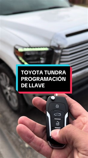 Programación de Llave para Toyota Tundra 2016
